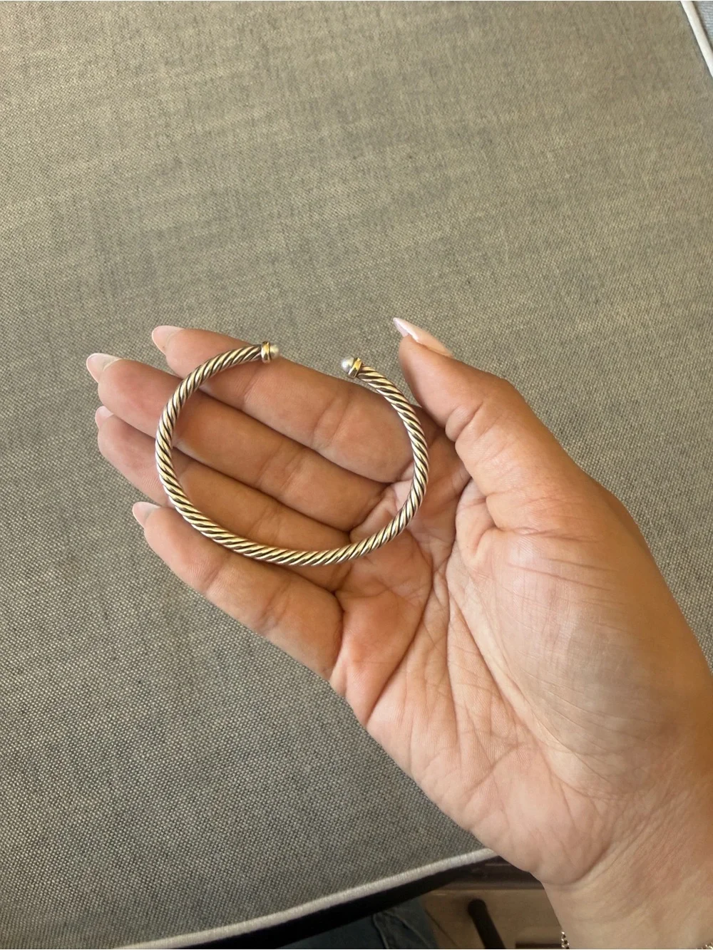 David Yurman 4mm cable flex bracelet